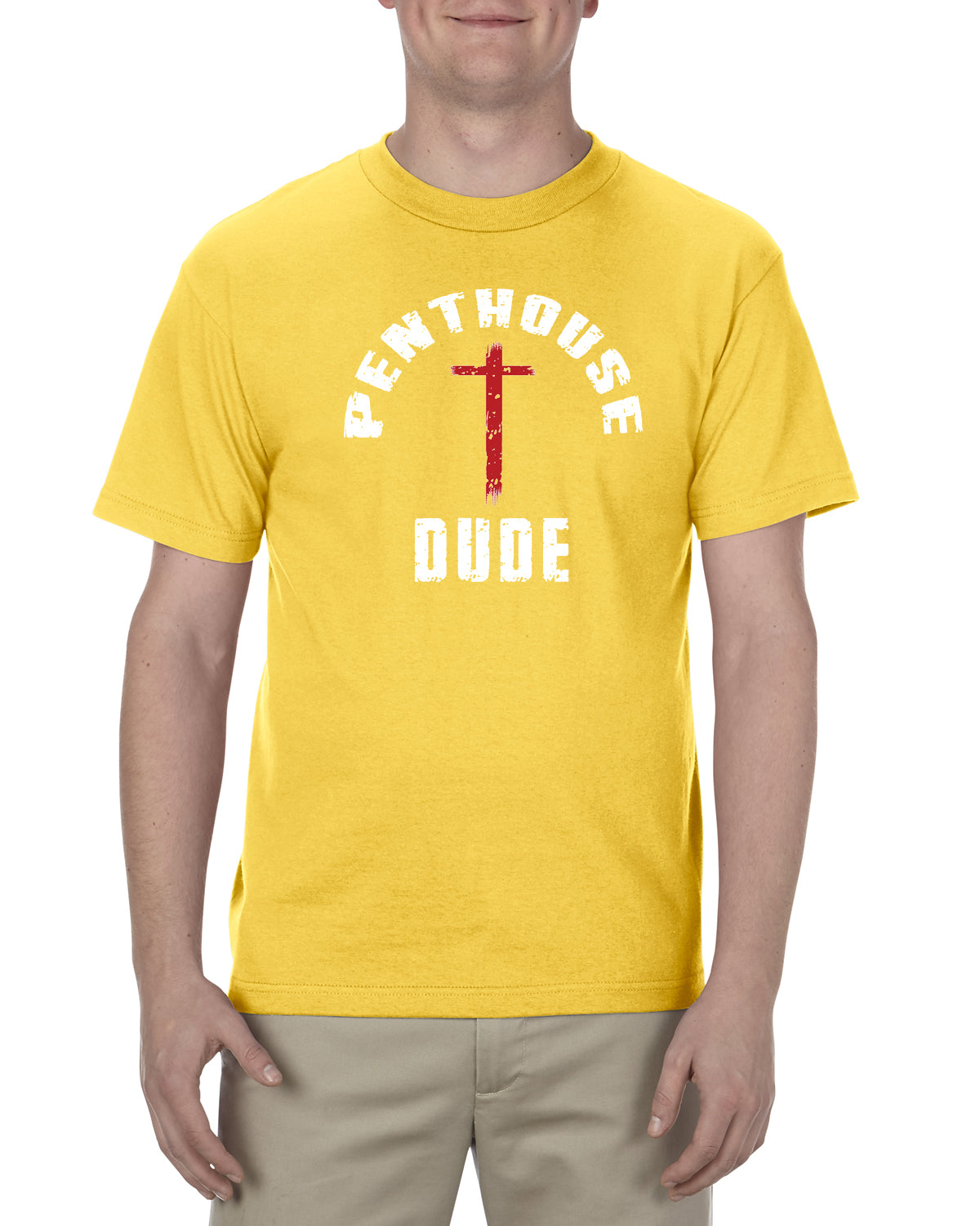 Penthouse Dude Arched Tee