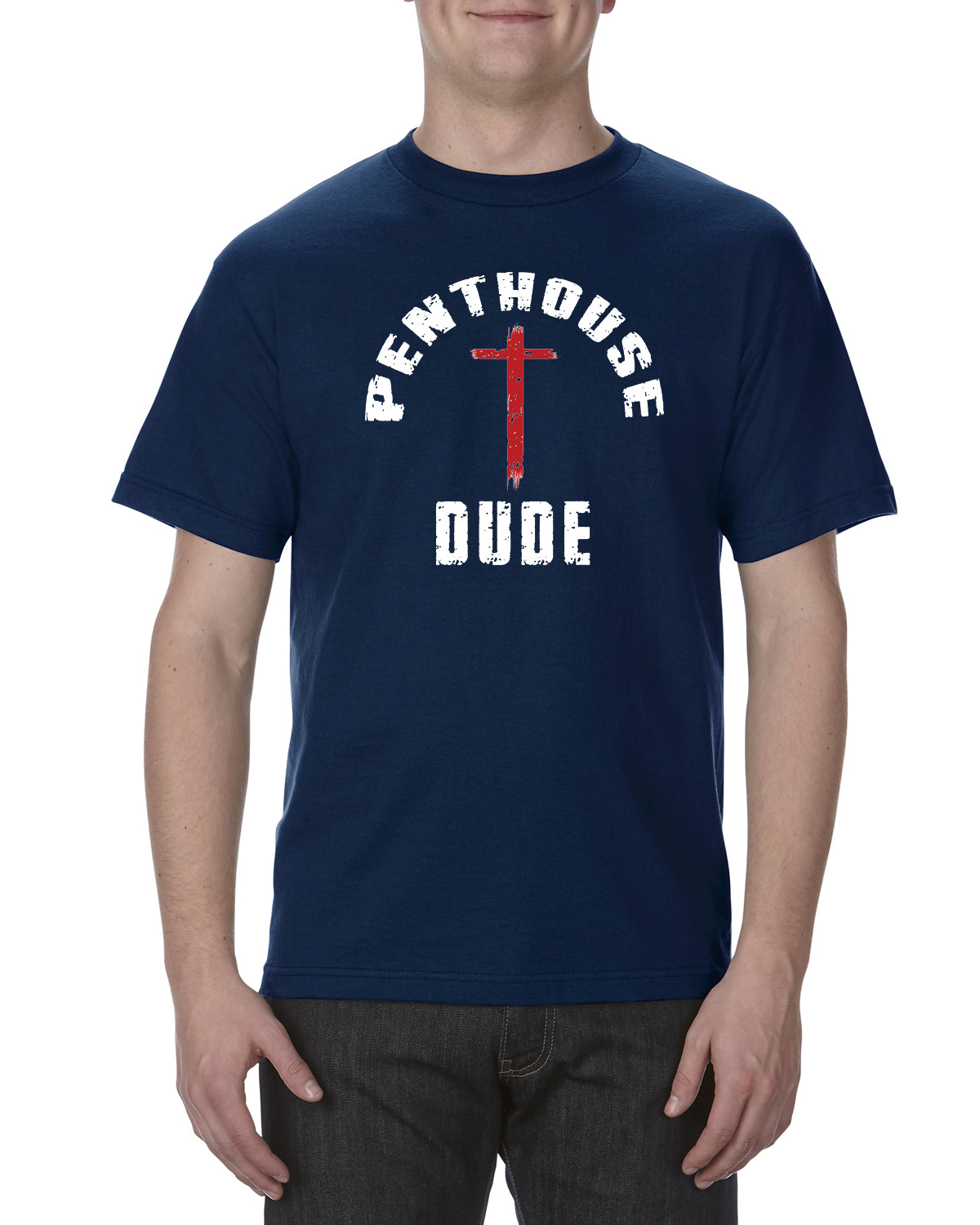 Penthouse Dude Arched Tee