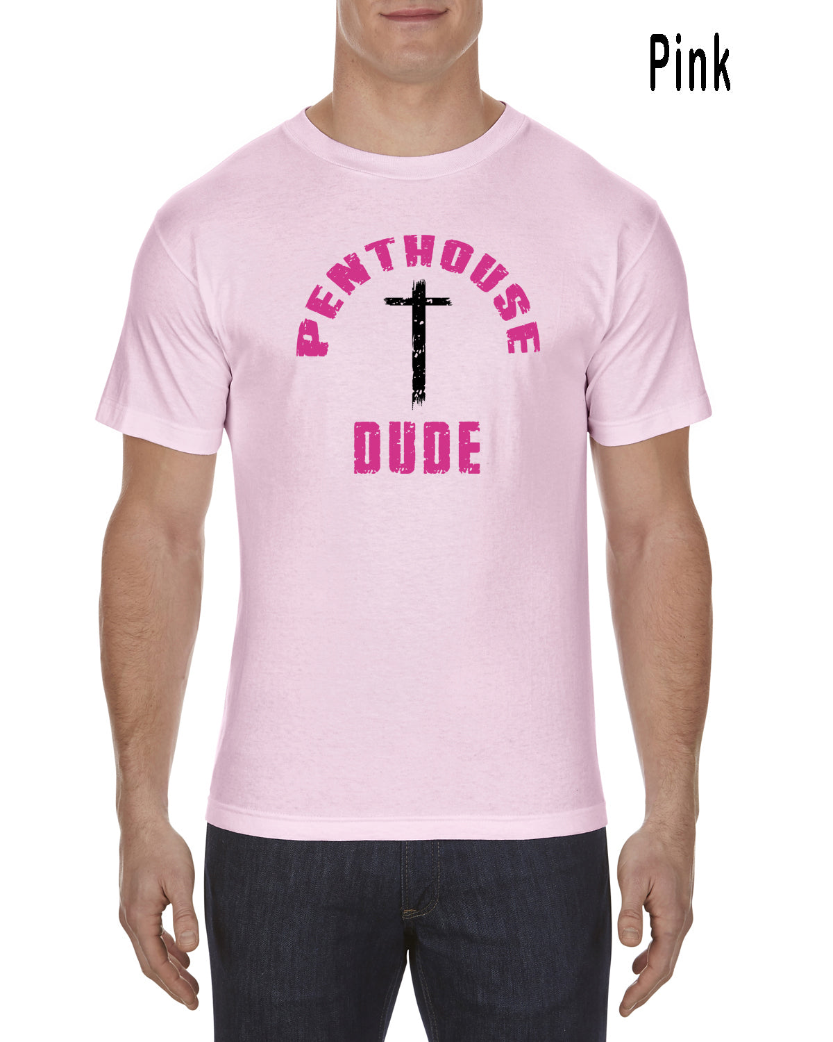 Penthouse Dude Arched Tee
