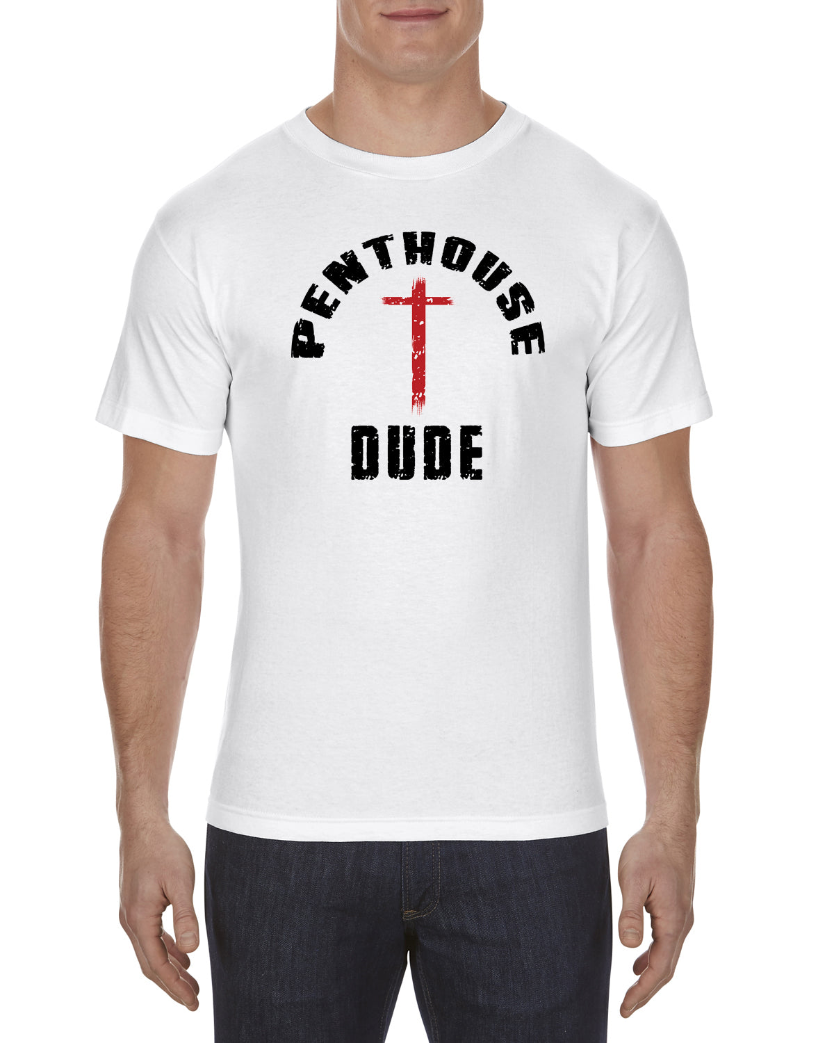 Penthouse Dude Arched Tee